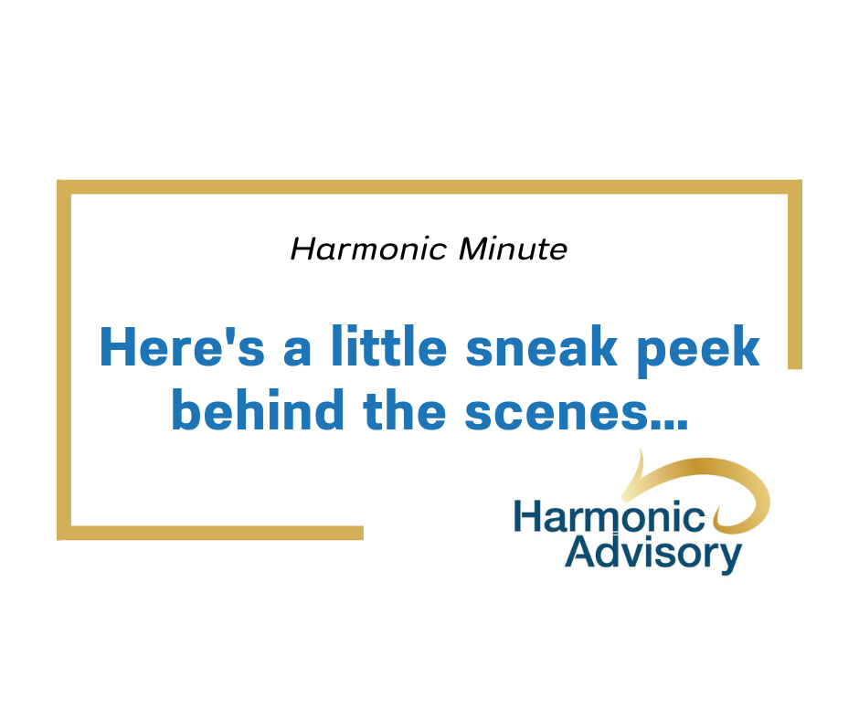 Sneak Peak behind the Scenes - Harmonic Advisory